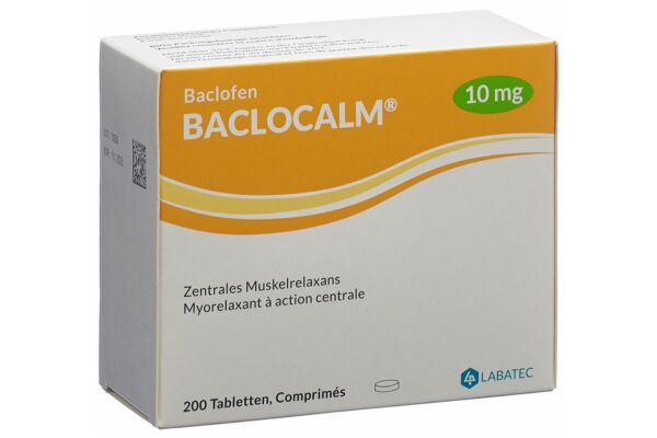 Baclocalm cpr 10 mg 200 pce