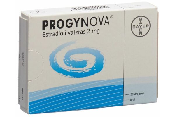 Progynova drag 2 mg 28 pce