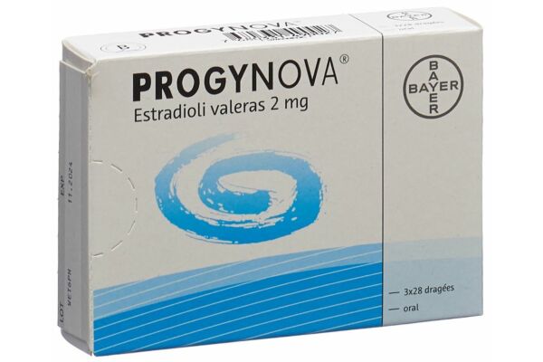 Progynova drag 2 mg 3 x 28 pce
