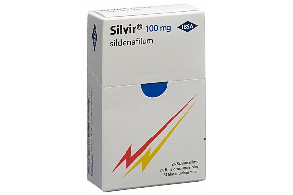 Silvir film orodisp 100 mg 24 pce