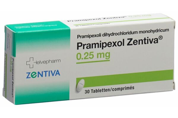 Pramipexol Zentiva cpr 0.25 mg 30 pce