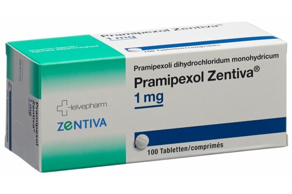 Pramipexol Zentiva cpr 1 mg 100 pce