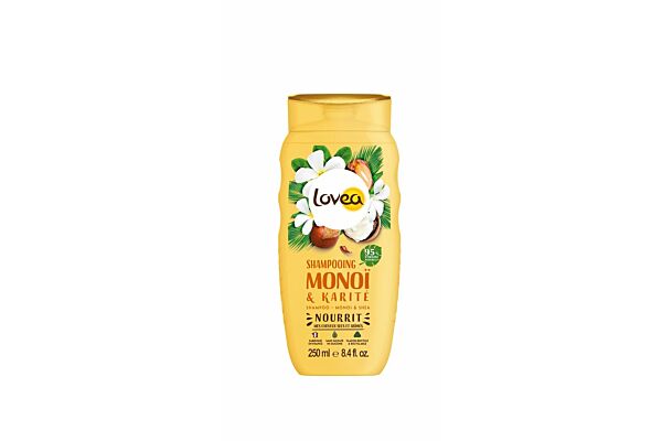 Lovea Shampoo Karitebutter Monoi 250 ml