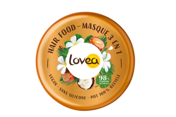 Lovea Hair Food Maske 3 in 1 Karitebutter Monoi 390 ml