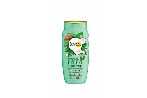 Lovea Shampoo Grüntee Kokos 250 ml