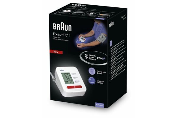 Braun ExactFit Blutdruckmessgerät 1 BUA 5000