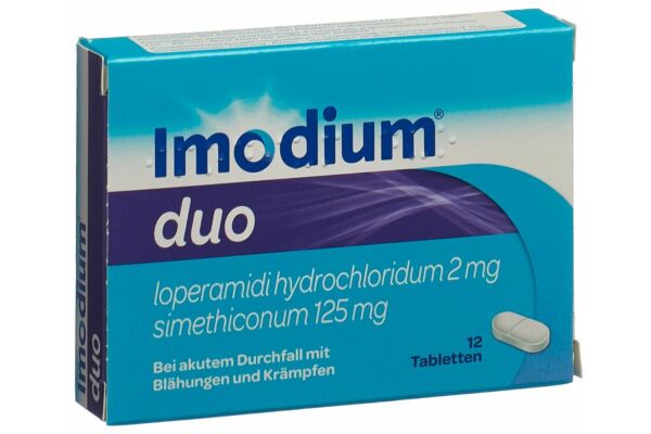 Imodium duo cpr 12 pce