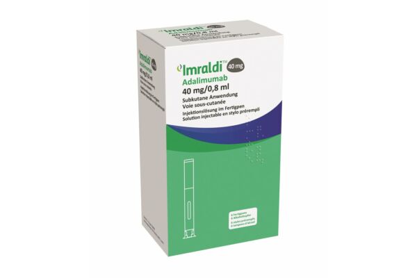 Imraldi Inj Lös 40 mg/0.8ml Fertigpen 2 x 0.8 ml