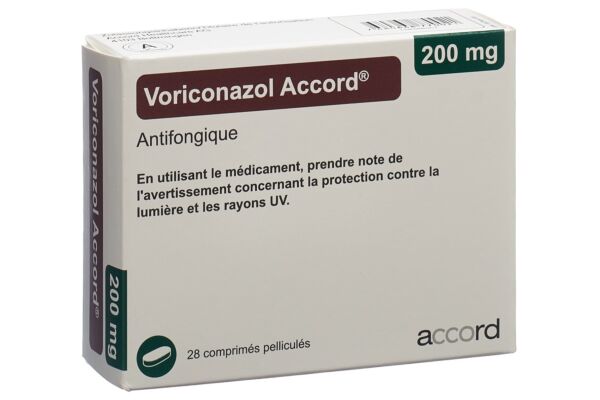 Voriconazol Accord cpr pell 200 mg 28 pce