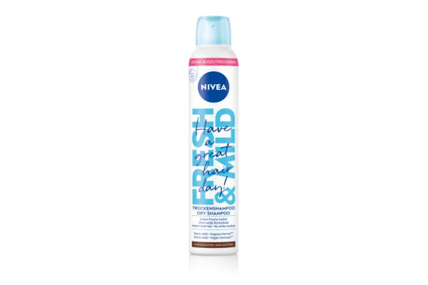 Nivea Fresh & Mild Shampooing sec cheveux foncés 200 ml