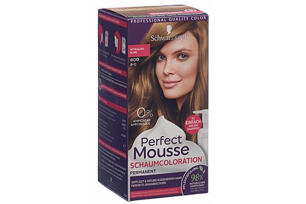 Perfect Mousse 800 mittelblond
