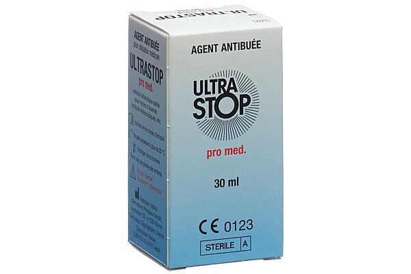 Ultrastop anti buée pro med stéril flac 30 ml