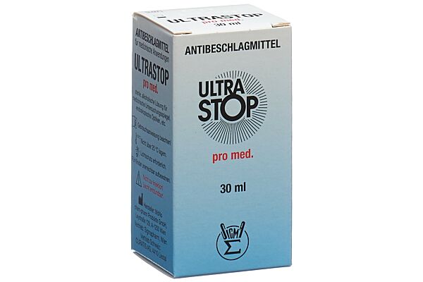 Ultrastop anti buée pro med stéril flac 30 ml
