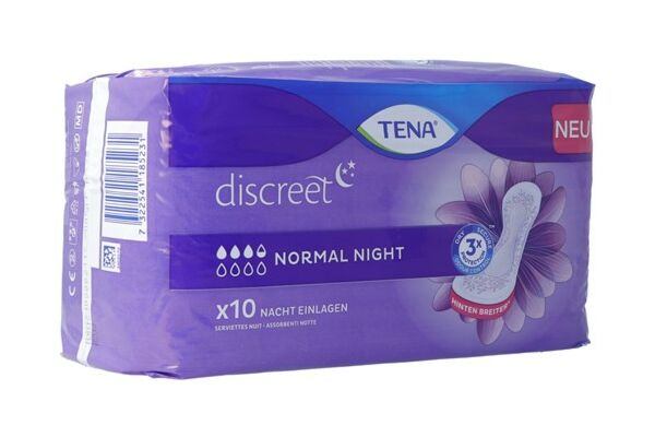TENA discreet Normal Night 10 pce