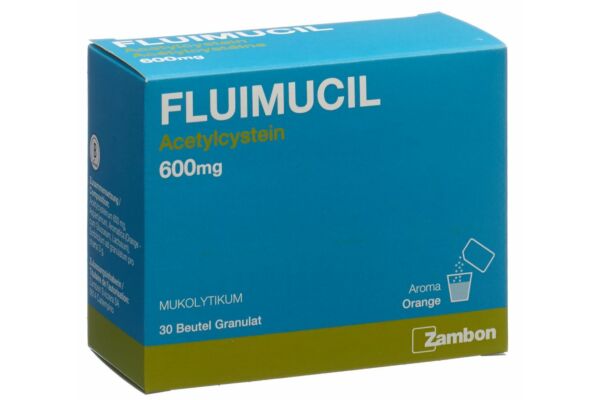 Fluimucil gran 600 mg sach 30 pce