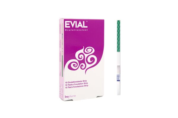Evial test d'ovulation Strip 10 pce