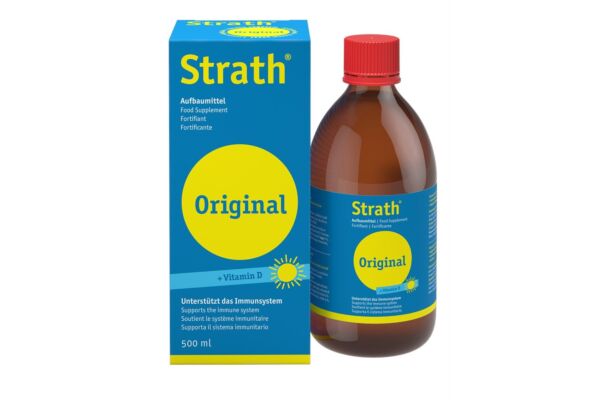 Strath Original liq Fortifiant avec vitamine D fl 500 ml