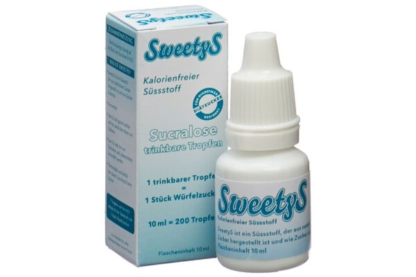 Goodness SweetyS Sucralose Süssstoff Tropffl 10 ml