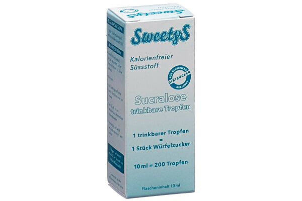 Goodness SweetyS Sucralose Süssstoff Tropffl 10 ml