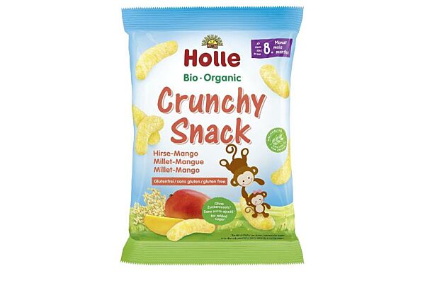 Holle Bio-Crunchy Snack Hirse Mango 25 g