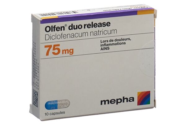 Olfen duo release caps 75 mg 10 pce