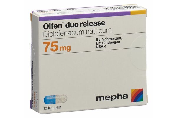 Olfen duo release caps 75 mg 10 pce