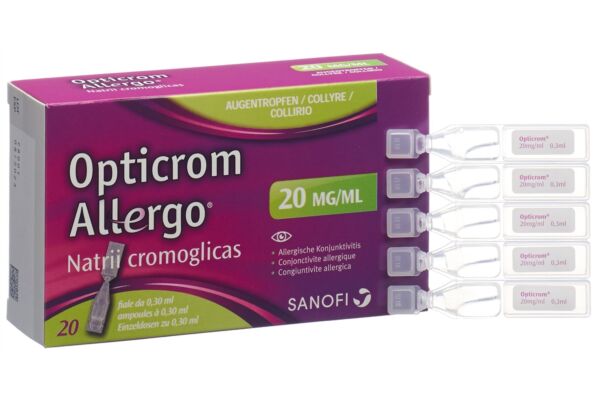 Opticrom Allergo gtt opht 20 monodos 0.3 ml