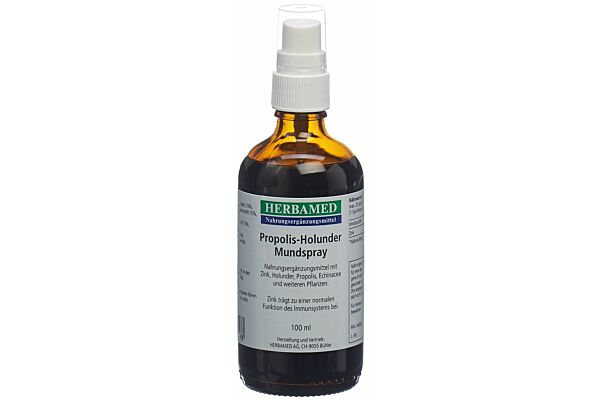 Herbamed Propolis-Holunder Mundspray 100 ml