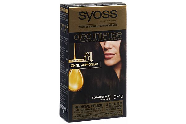 Syoss Oleo Intense 2-10 brun noir