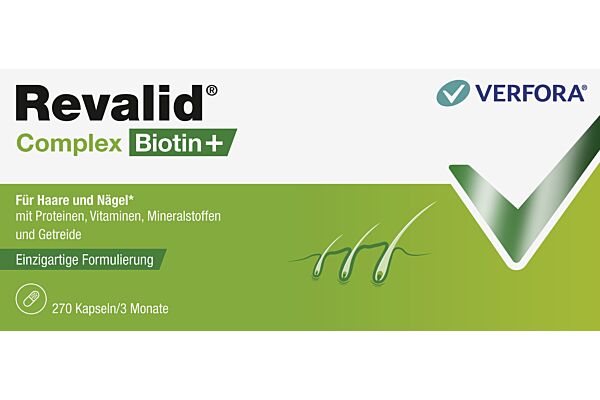 Revalid Complex Biotin+ caps 270 pce