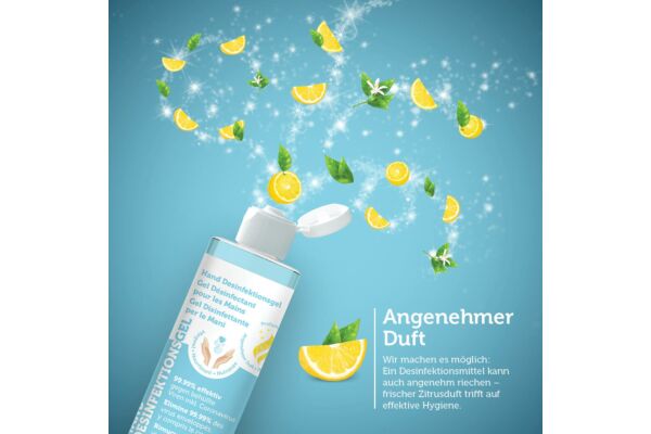 Wiesenberg Gel désinfectant mains Fresh Lemon 500 ml
