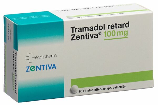 Tramadol retard Zentiva Ret Filmtabl 100 mg 60 Stk