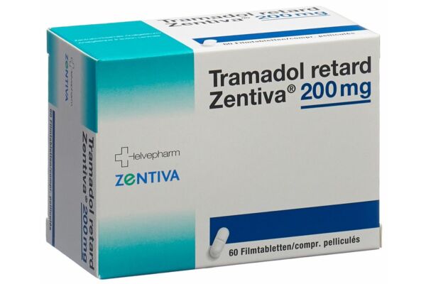 Tramadol retard Zentiva Ret Filmtabl 200 mg 60 Stk