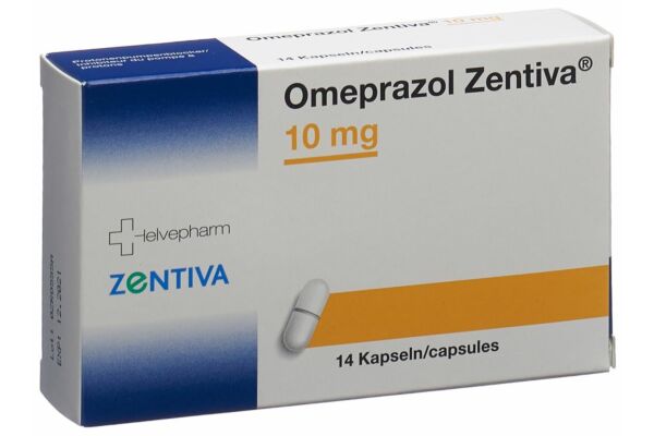 Omeprazol Zentiva caps 10 mg 14 pce