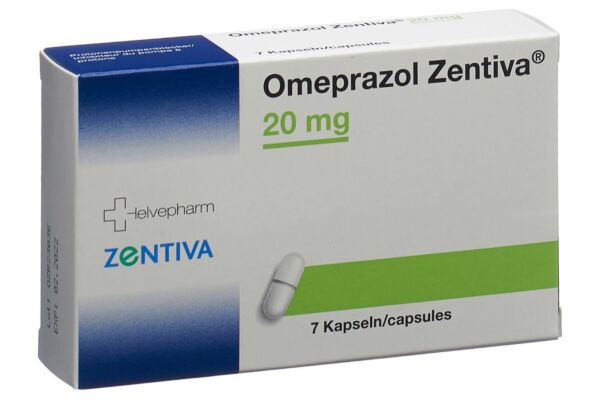 Omeprazol Zentiva caps 20 mg 7 pce