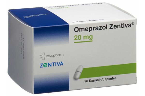Omeprazol Zentiva Kaps 20 mg 98 Stk