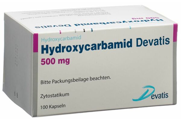 Hydroxycarbamide Devatis caps 500 mg 100 pce