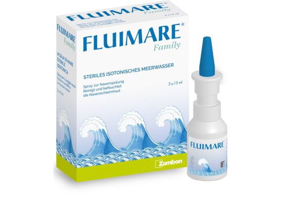 Fluimare spray nasal Family 3 fl 15 ml