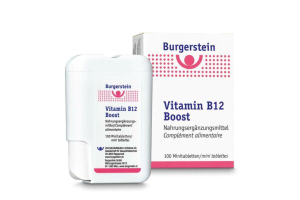 Burgerstein Vitamin B12 Boost comprimés mini 100 pce