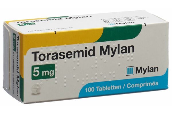 Torasemid Mylan Tabl 5 mg 100 Stk