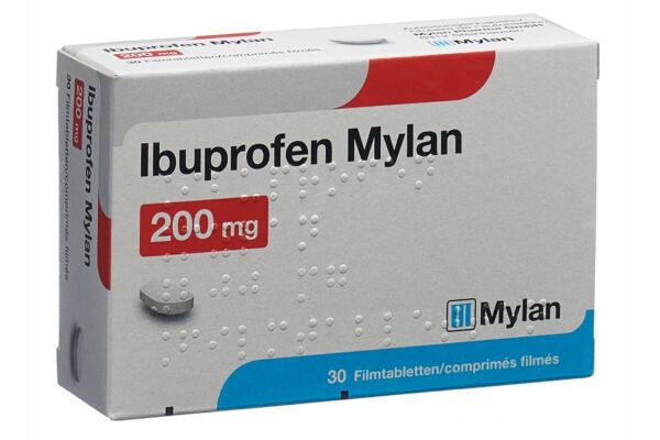 Ibuprofen Mylan Filmtabl 200 mg 30 Stk