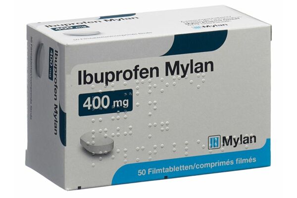 Ibuprofen Mylan Filmtabl 400 mg 50 Stk