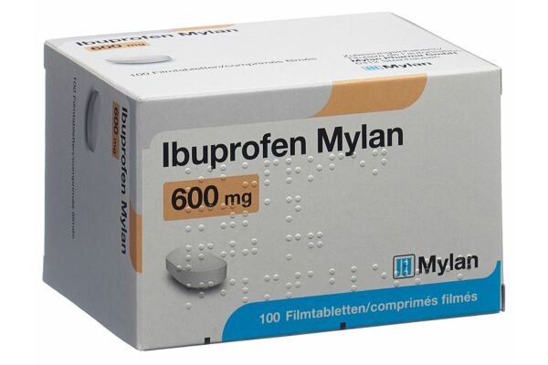 Ibuprofen Mylan cpr pell 600 mg 100 pce