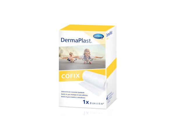 DermaPlast CoFix 8cmx4m blanc