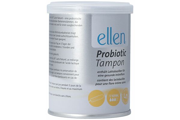 ellen normal Probiotic Tampon Ds 12 Stk