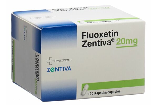 Fluoxetin Zentiva Kaps 20 mg 100 Stk