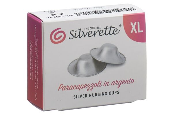 Silverette Still-Silberhütchen XL ø5cm
