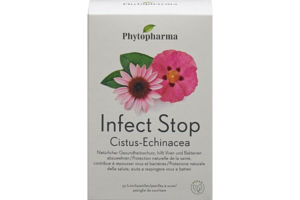 Phytopharma Infect Stop pastilles à sucer 50 pce