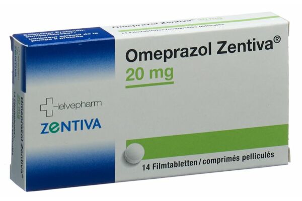 Omeprazol Zentiva cpr pell 20 mg 14 pce