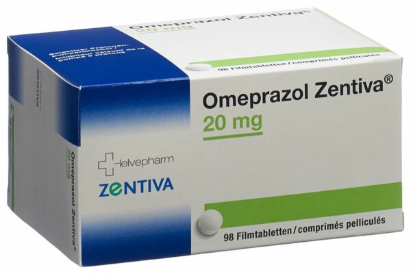 Omeprazol Zentiva cpr pell 20 mg 98 pce